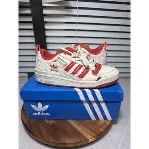 Size 5 - Adidas Home Alone x Forum Low Red White 2021